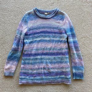 SIZE SM, M, L adorable striped mohair sweater from the gap!